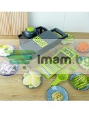 14в1 Мултифункционално кухненско ренде с приставки и контейнер